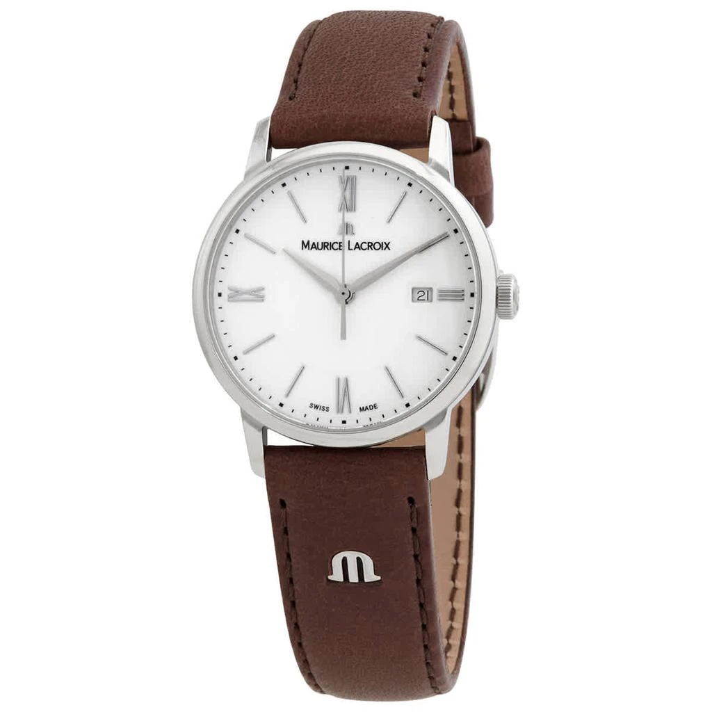 商品Maurice Lacroix|Maurice Lacroix Eliros White Dial Ladies Watch EL1094-SS001-110,价格¥1801,第1张图片