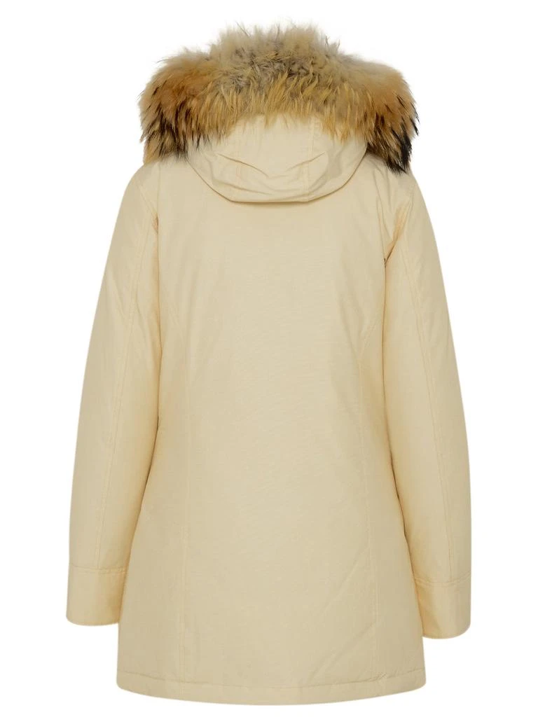 商品Woolrich|WHITE COTTON ARTIC PARKA,价格¥3105,第3张图片详细描述