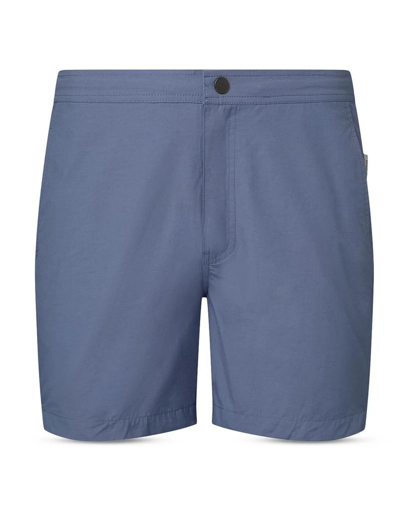 Calder Cotton & Nylon Regular Fit 6" Swim Trunks 商品