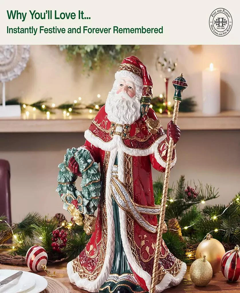 Noel Holiday Grand Santa Figurine, 19.25-in 商品