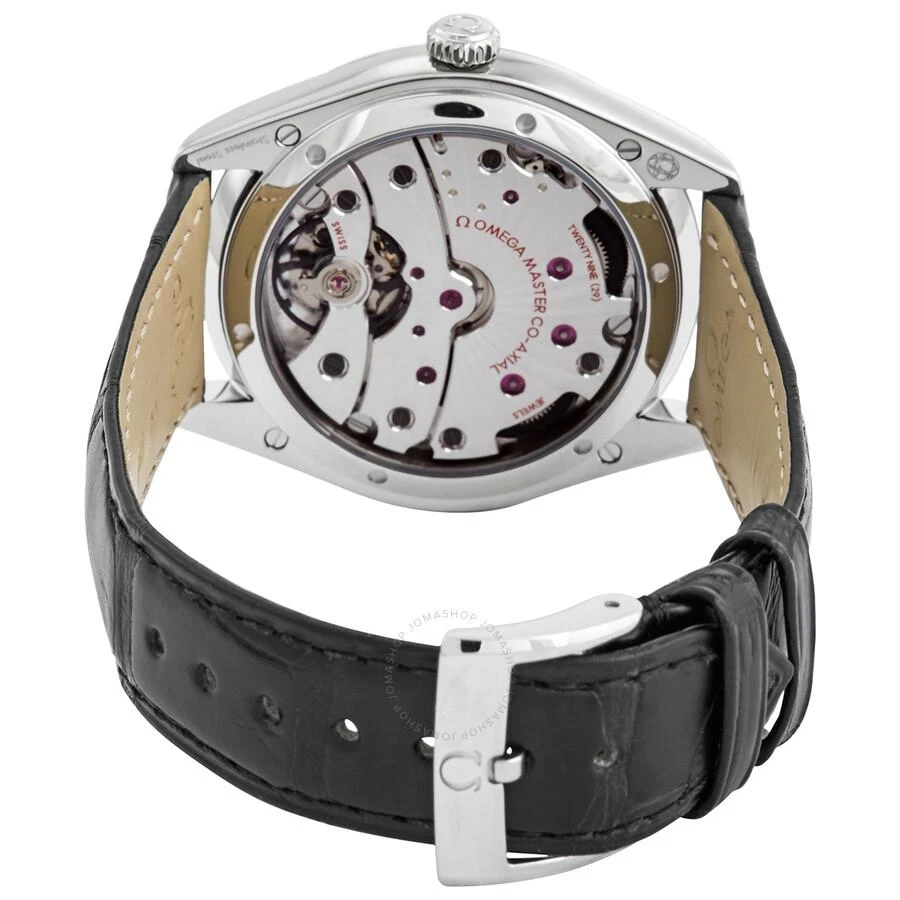 商品Omega|De Ville Silver Dial Black Leather Men's Watch 435.13.40.21.02.001,价格¥37240,第3张图片详细描述
