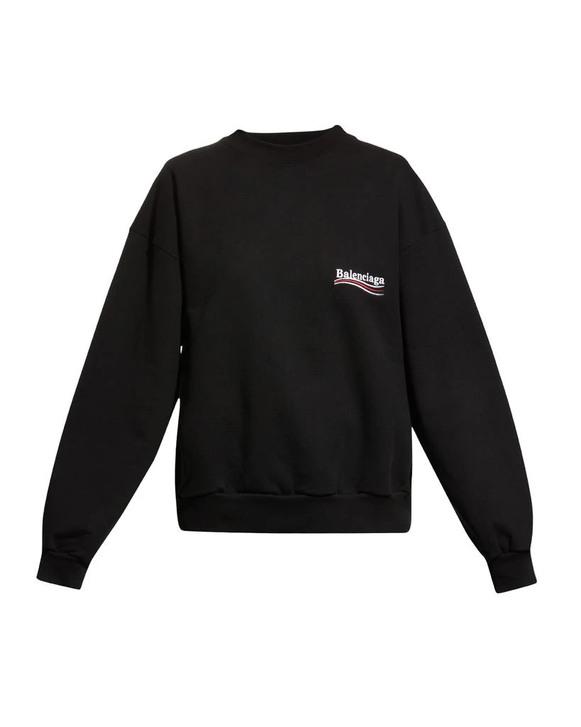 商品Balenciaga|Campaign Logo Oversized Sweatshirt,价格¥8033,第2张图片详细描述