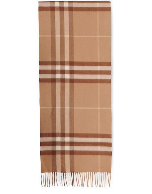 商品Burberry|山羊绒经典方格围巾,价格¥3904,第1张图片