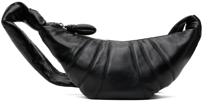 商品Lemaire|黑色小号牛角包羊皮,价格¥6036,第1张图片