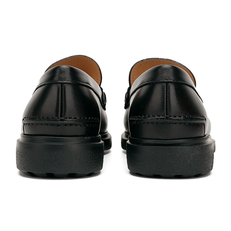 菲拉格慕(Salvatore Ferragamo) 奢侈品 男士GANCINI黑色休闲皮鞋乐福鞋02C499735190-9+ 商品