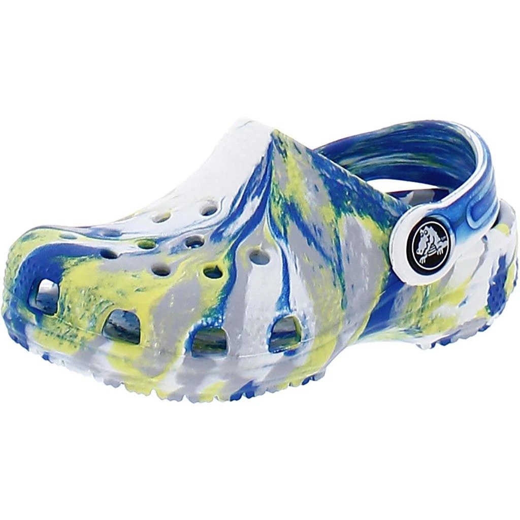 商品Crocs|Crocs Boys Classic Marbled Toddler Outdoor Sport Sandals,价格¥301,第1张图片