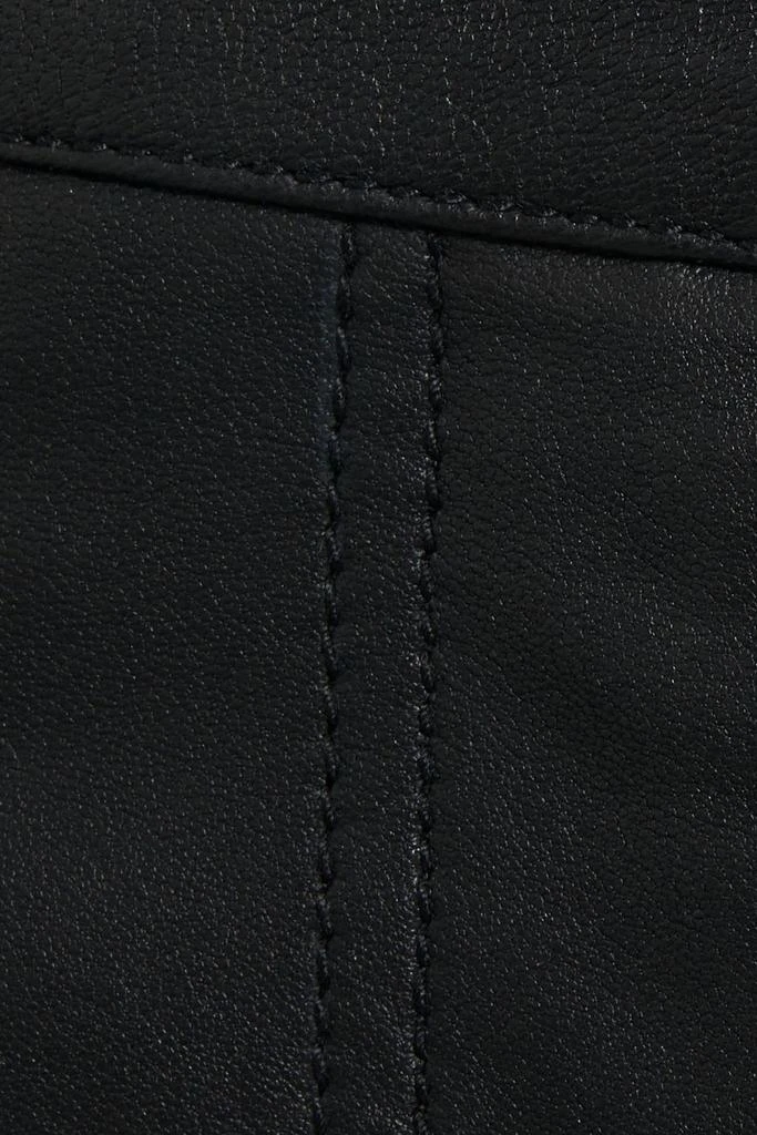 商品FRAME|Pleated leather shorts,价格¥1989,第2张图片详细描述