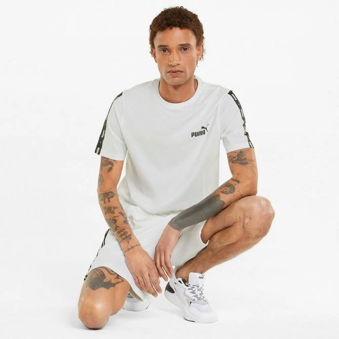 商品Puma|Men's Puma Essentials Tape Short-Sleeve T-Shirt,价格¥224,第2张图片详细描述