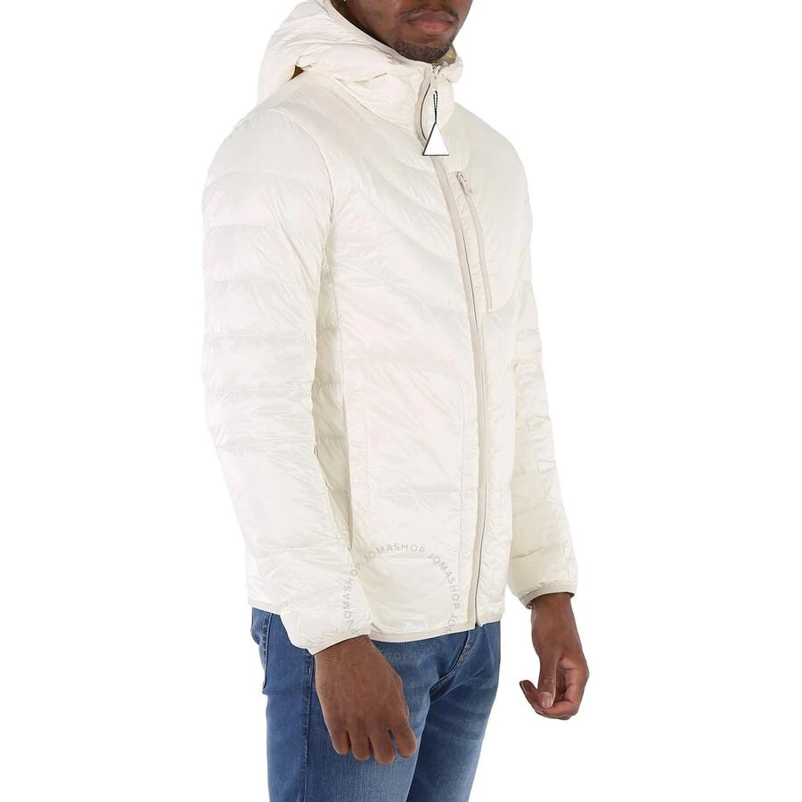 商品Moncler|Moncler Men's White Hissu Short Down Jacket, Brand Size 4 (X-Large),价格¥5653,第2张图片详细描述