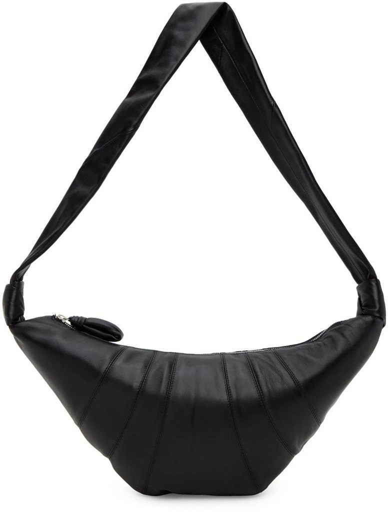 商品Lemaire|Black Medium Croissant Messenger Bag,价格¥7833,第4张图片详细描述