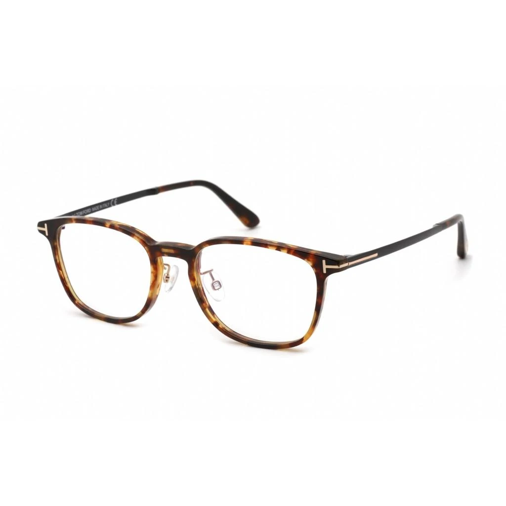 商品Tom Ford|Tom Ford Men's Eyeglasses - Shiny Vintage Havana Plastic Square Frame | FT5594-D-B 056,价格¥906,第1张图片