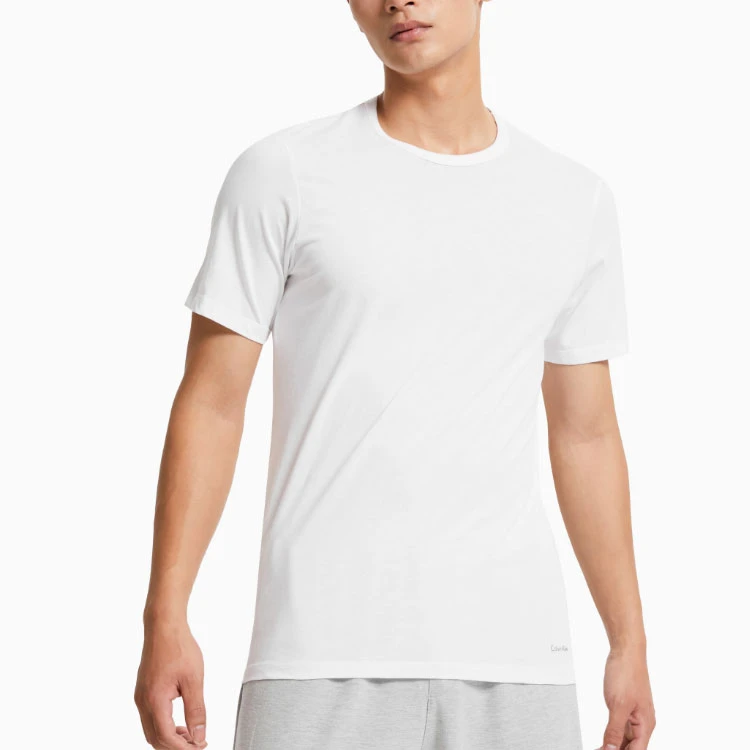 商品[国内直发] Calvin Klein|CK/ 纯色圆领短袖T恤 男款 2件装,价格¥250,第4张图片详细描述
