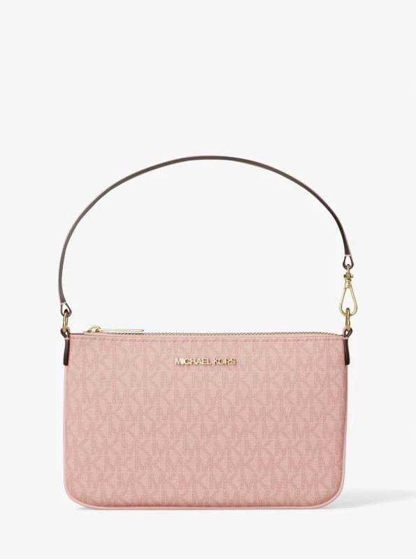 商品Michael Kors|Jet Set Small Signature Logo Convertible Wristlet,价格¥436,第5张图片详细描述