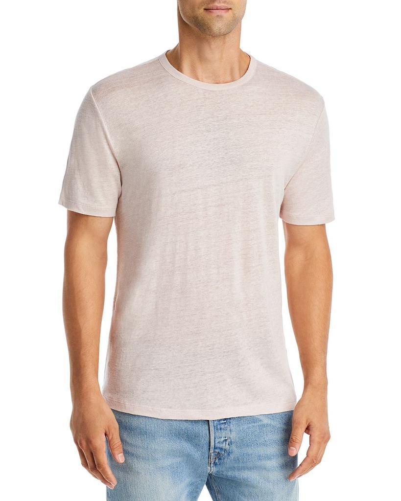 商品Vince|Linen Solid Tee,价格¥643,第1张图片