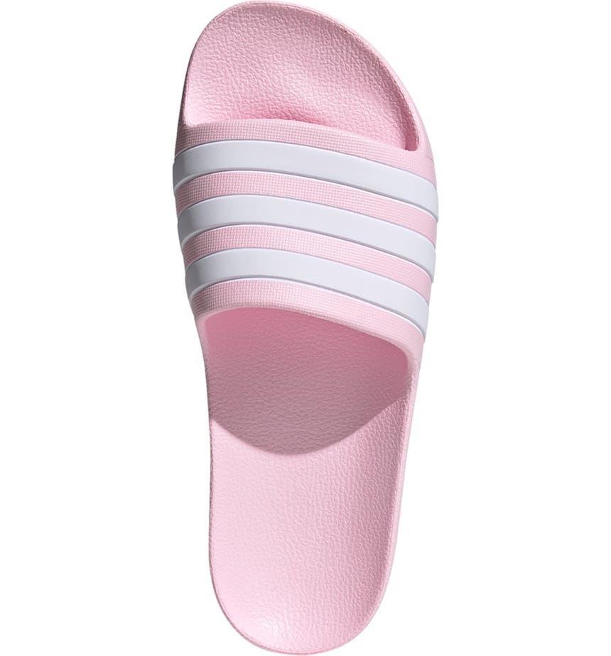 商品Adidas|Adilette Aqua Slide Sandal,价格¥148,第6张图片详细描述