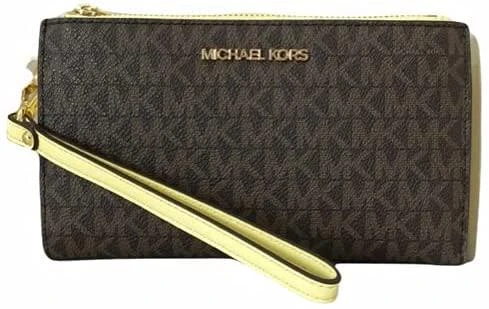 商品Michael Kors|Michael Kors Jet Set Travel Large Double Zip Wristlet,价格¥1008,第1张图片