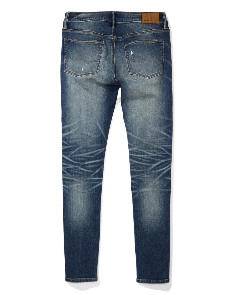 AE AirFlex 360 Patched Skinny Jean商品第5张图片规格展示