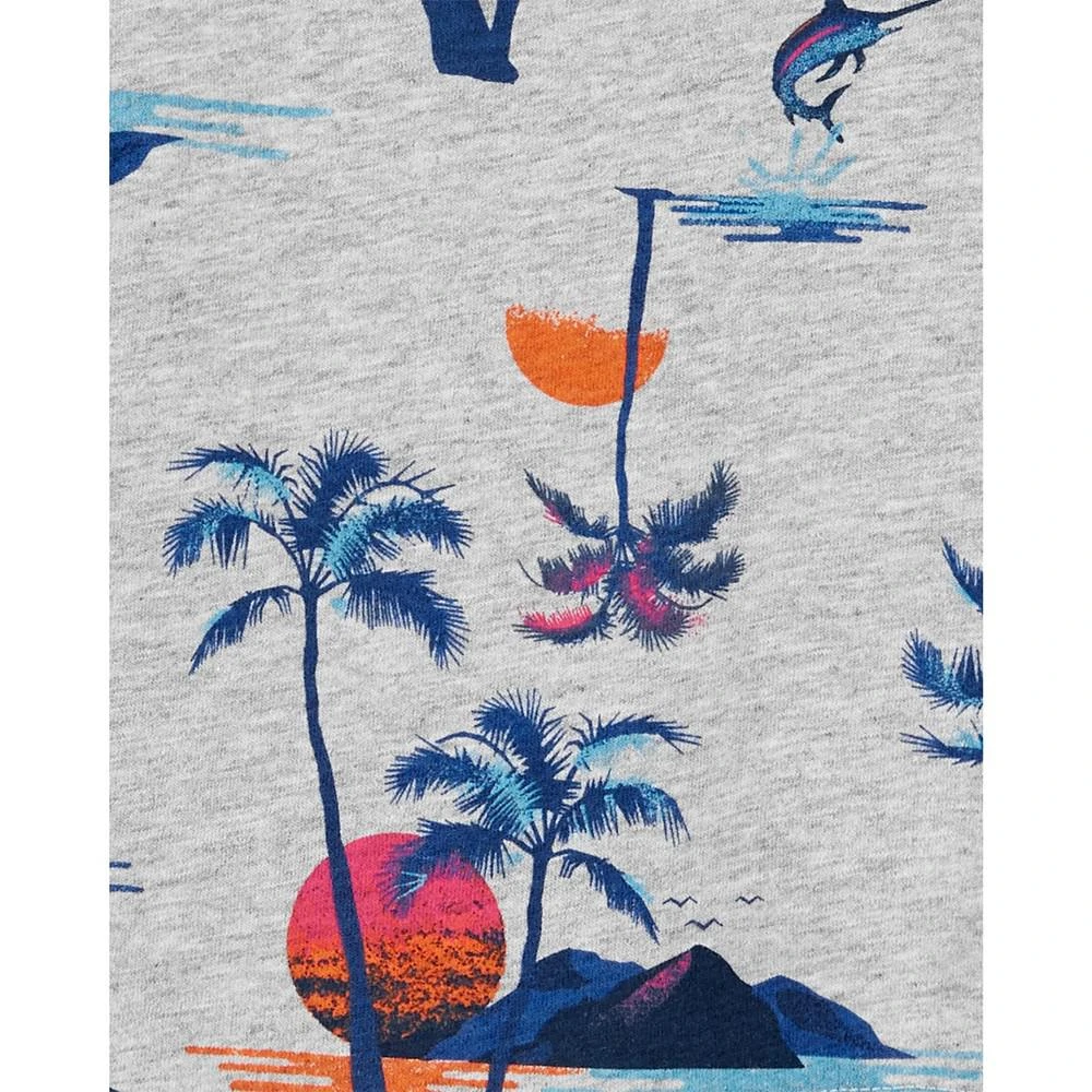 商品Carter's|Baby Boys Short Sleeved T Shirt and Shortall, 2 Piece Set,价格¥64,第4张图片详细描述