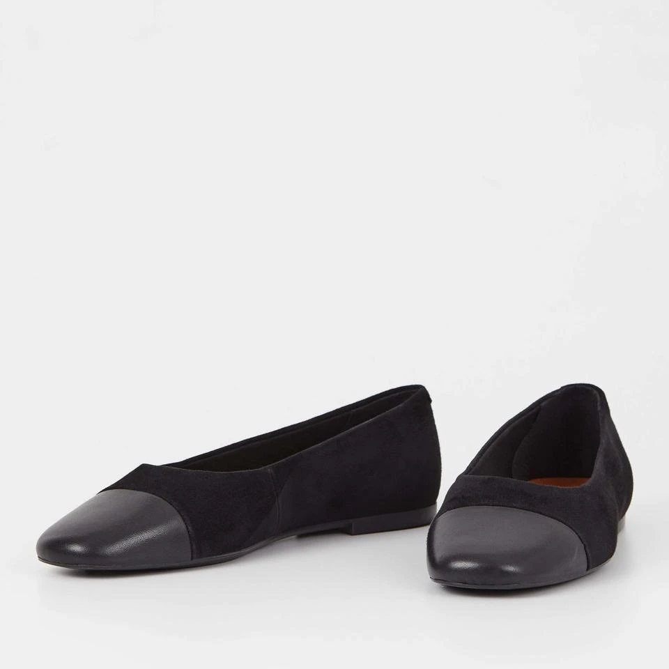 商品Vagabond|VAGABOND WOMEN'S JOLIN SUEDE AND LEATHER BALLET FLATS,价格¥892,第2张图片详细描述