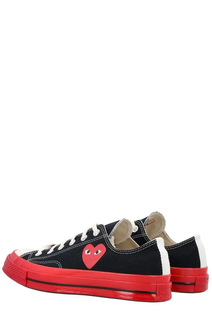 商品Comme des Garcons|Comme des Garçons Play X Converse Chuck 70 Low-Top Sneakers,价格¥616,第4张图片详细描述