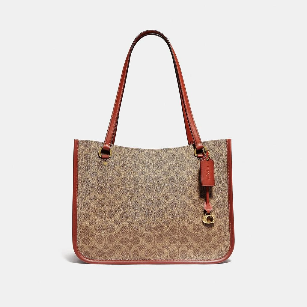 商品Coach|Coach Outlet Tyler Carryall In Signature Canvas,价格¥3046,第1张图片
