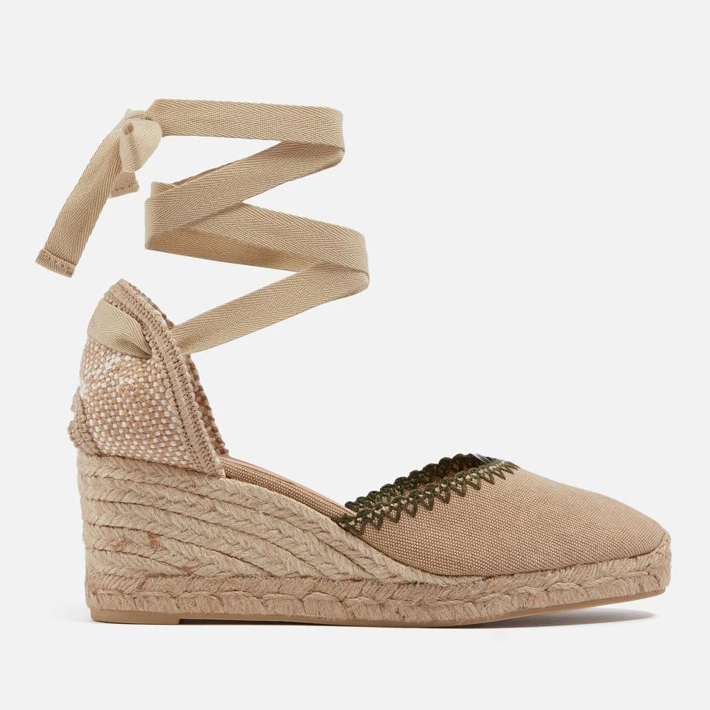 商品CASTAÑER|Castañer Women’s Comin Canvas Wedge Espadrilles,价格¥475,第1张图片