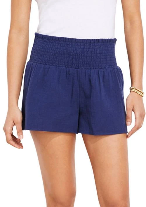 商品Vineyard Vines|Vines Gauzy Smocked Pull On Shorts,价格¥197,第1张图片