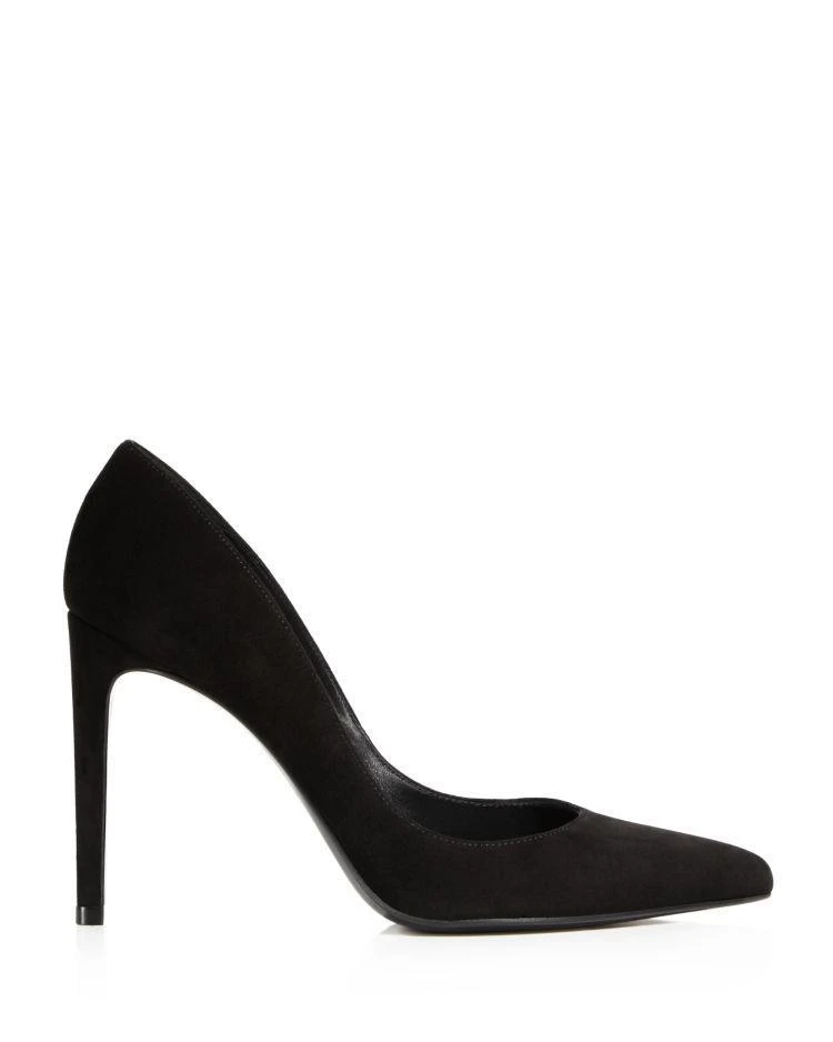 商品Stuart Weitzman|Women's Curvia Suede High-Heel Pumps ,价格¥2017,第2张图片详细描述