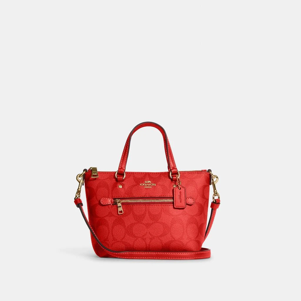 Coach Outlet Mini Gallery Crossbody In Signature Canvas 商品