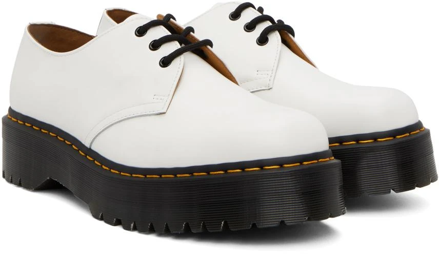 商品Dr. Martens|White 1461 Quad Oxfords,价格¥509,第4张图片详细描述