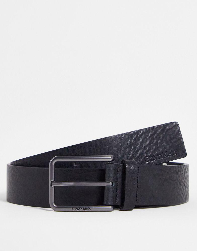 商品Calvin Klein|Calvin Klein classic belt in black,价格¥398,第1张图片