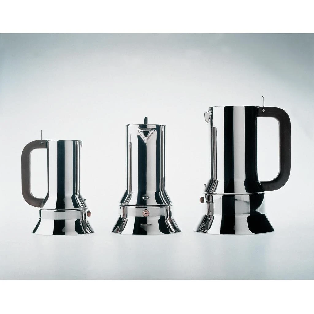 商品Alessi|Alessi Espresso Coffee Maker - Induction - Silver,价格¥780,第3张图片详细描述