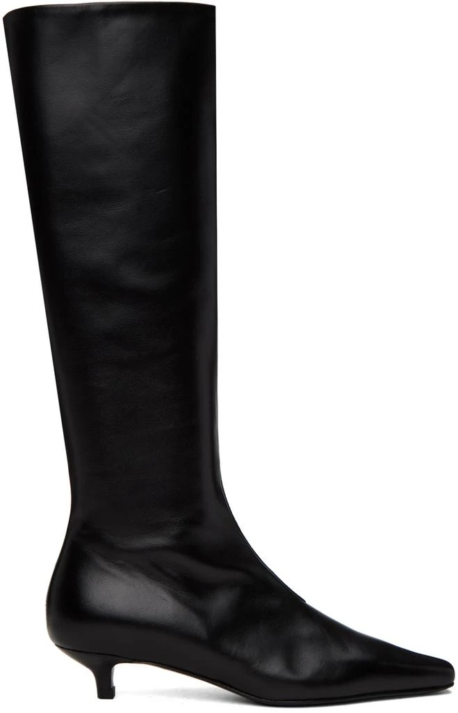 商品Totême|Black 'The Slim' Boots,价格¥7267,第1张图片