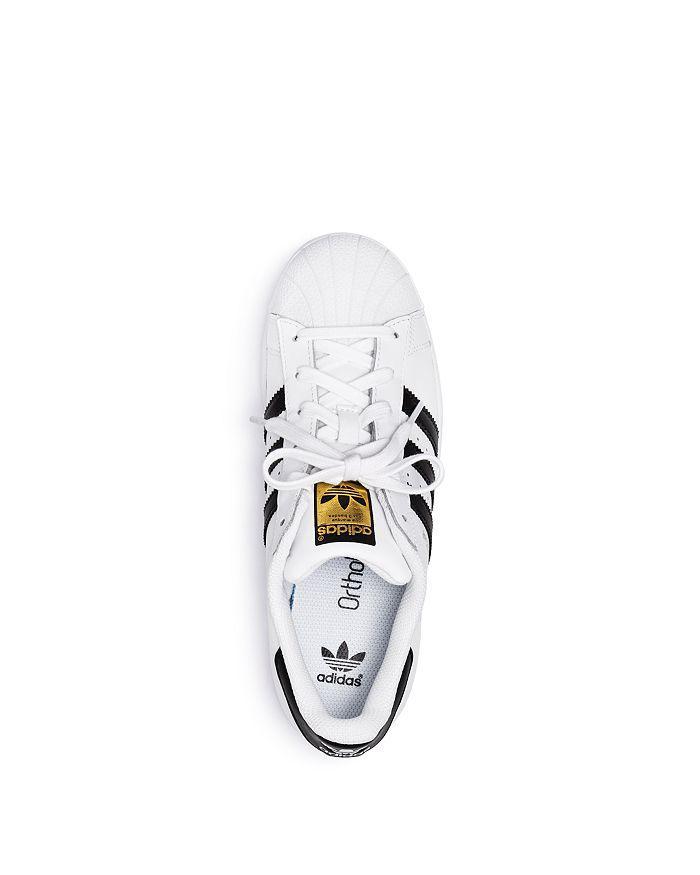 商品Adidas|阿迪达斯 Superstar Lace Up Sneakers - Big Kid,价格¥365,第4张图片详细描述
