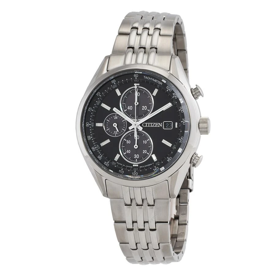 商品Citizen|Black Dial Watch CA0450-57E,价格¥1703,第1张图片