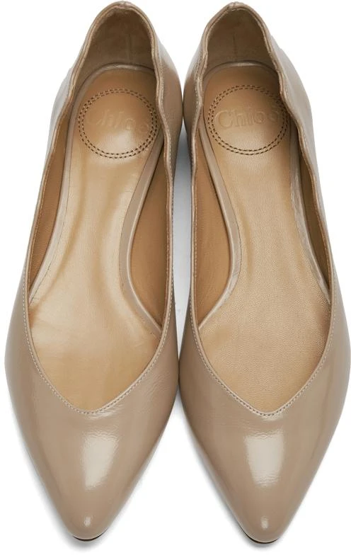 商品Chloé|Pink Patent Lauren Ballerina Flats,价格¥2270,第5张图片详细描述