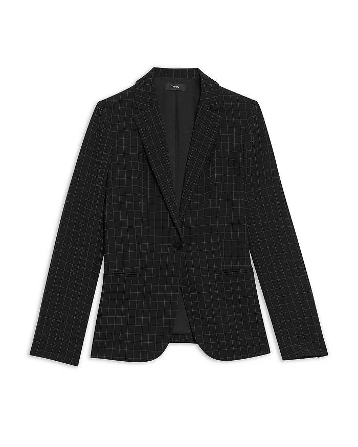 商品Theory|Staple Checkered Blazer,价格¥1168,第5张图片详细描述