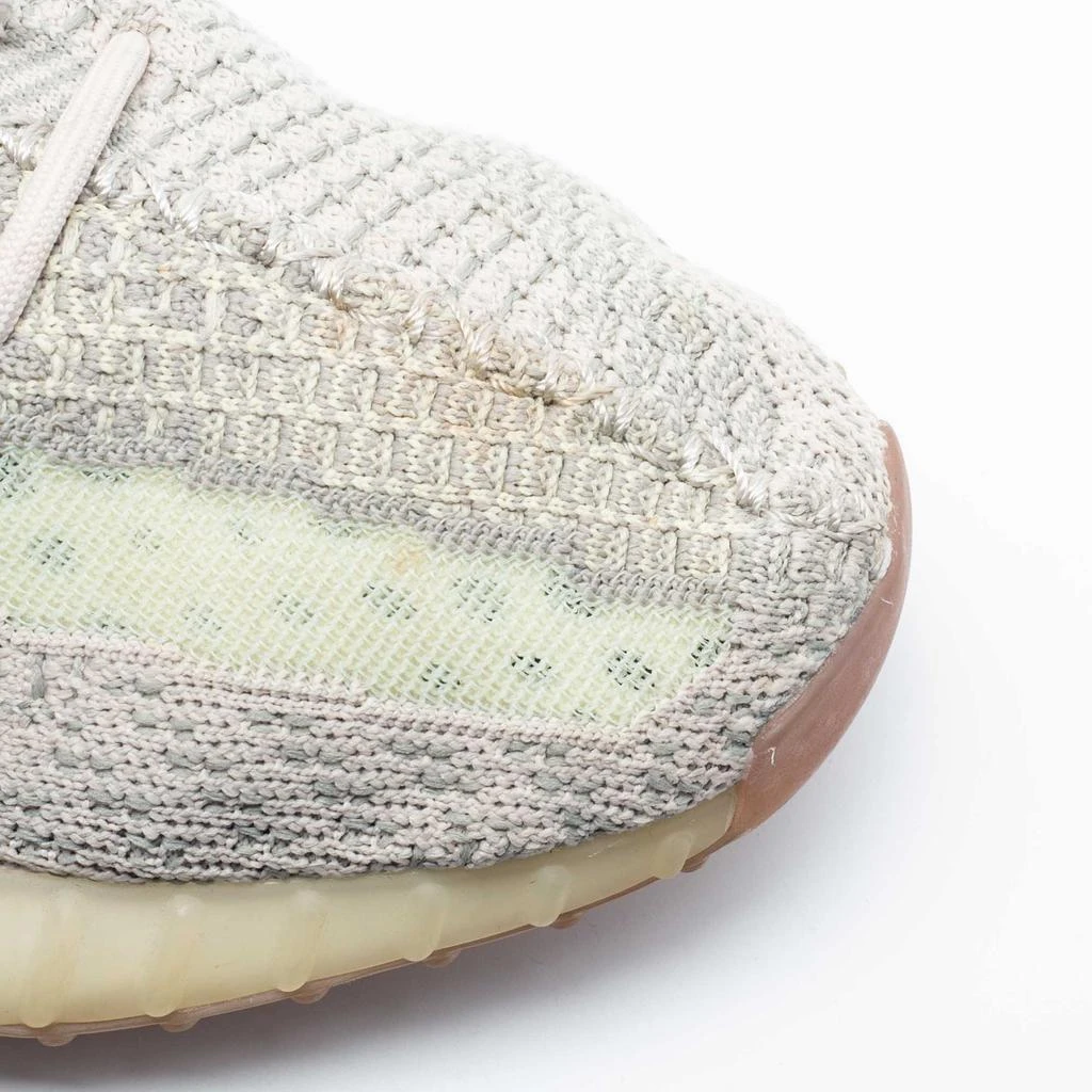 Yeezy x Adidas Beige/Grey Knit Fabric Boost 350 V2 Citrin Sneakers Size 43 1/3 商品