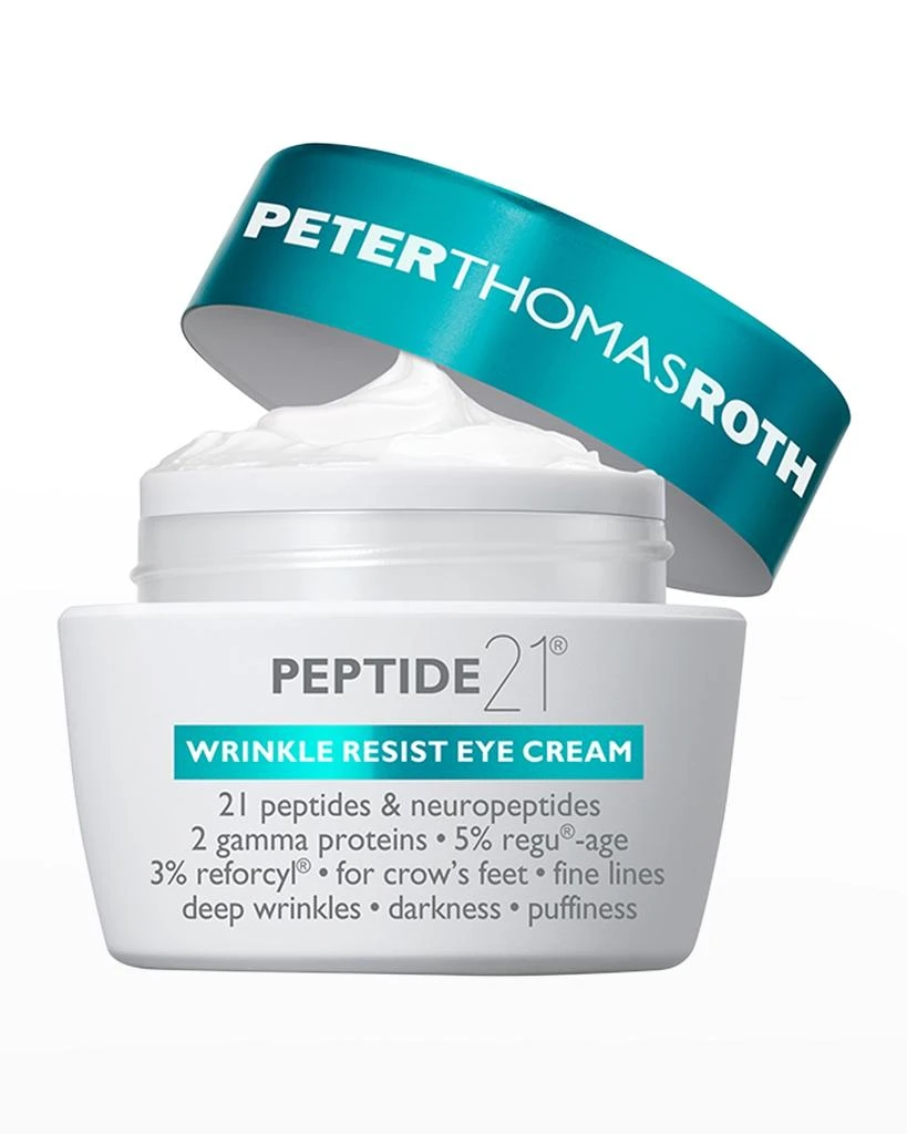 商品Peter Thomas Roth|Peptide 21 Wrinkle Resist Eye Cream, 0.5 oz.,价格¥586,第4张图片详细描述