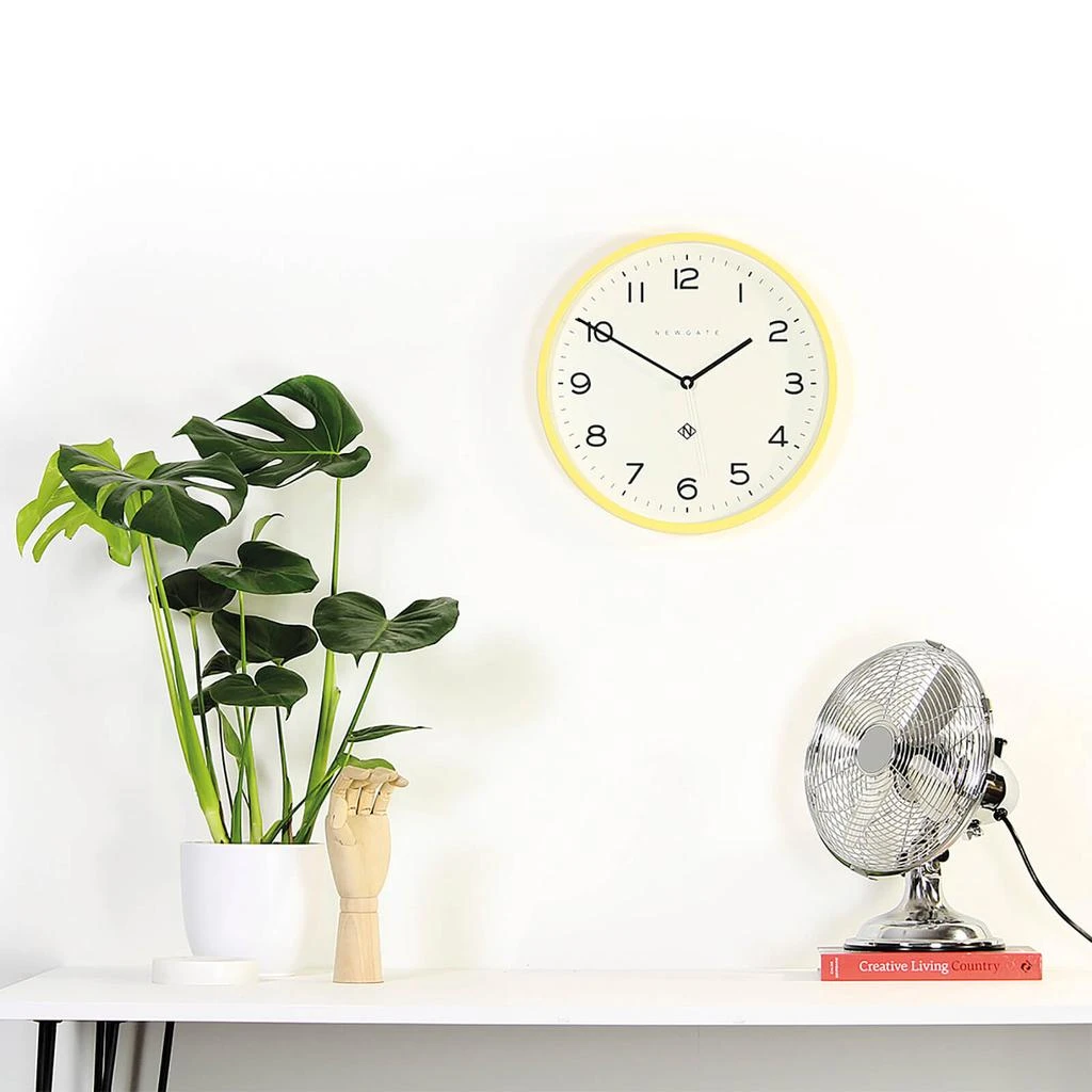 Number Three Echo Wall Clock - Marshmallow Pink 商品