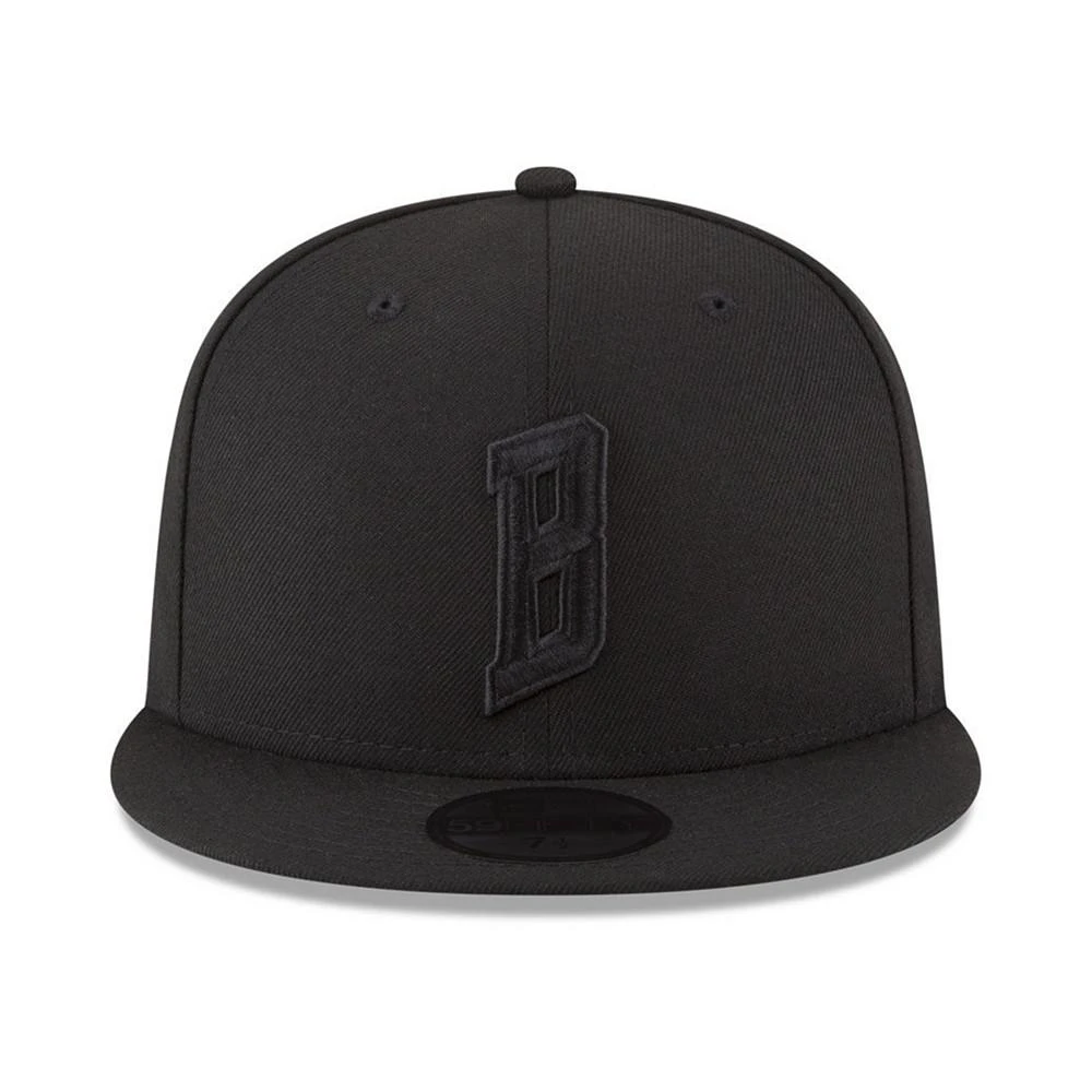 商品New Era|Chicago Bulls Alpha Triple Black 59FIFTY FITTED Cap,价格¥113,第2张图片详细描述