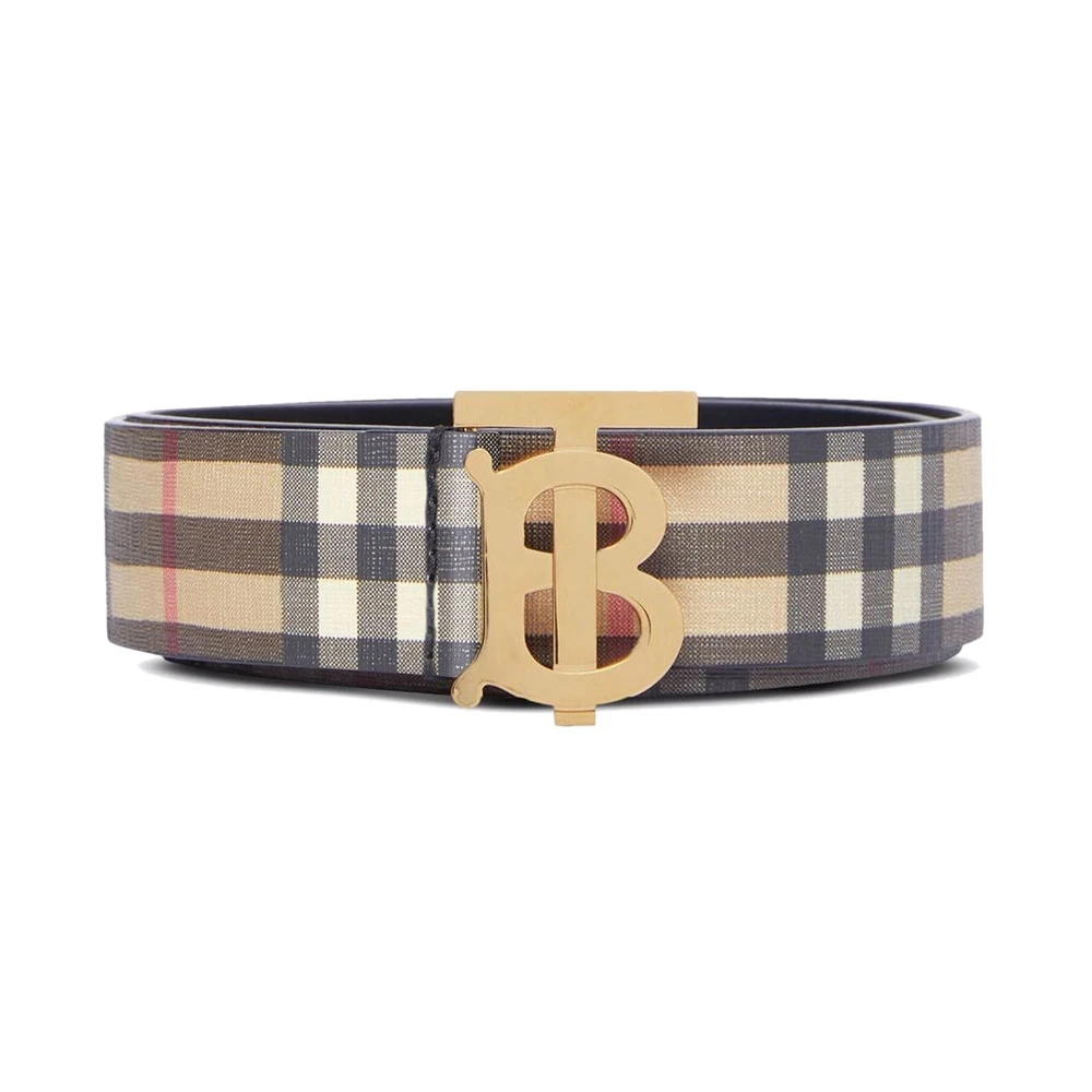 商品Burberry|BURBERRY 女格纹女士腰带 8046546,价格¥1848,第1张图片