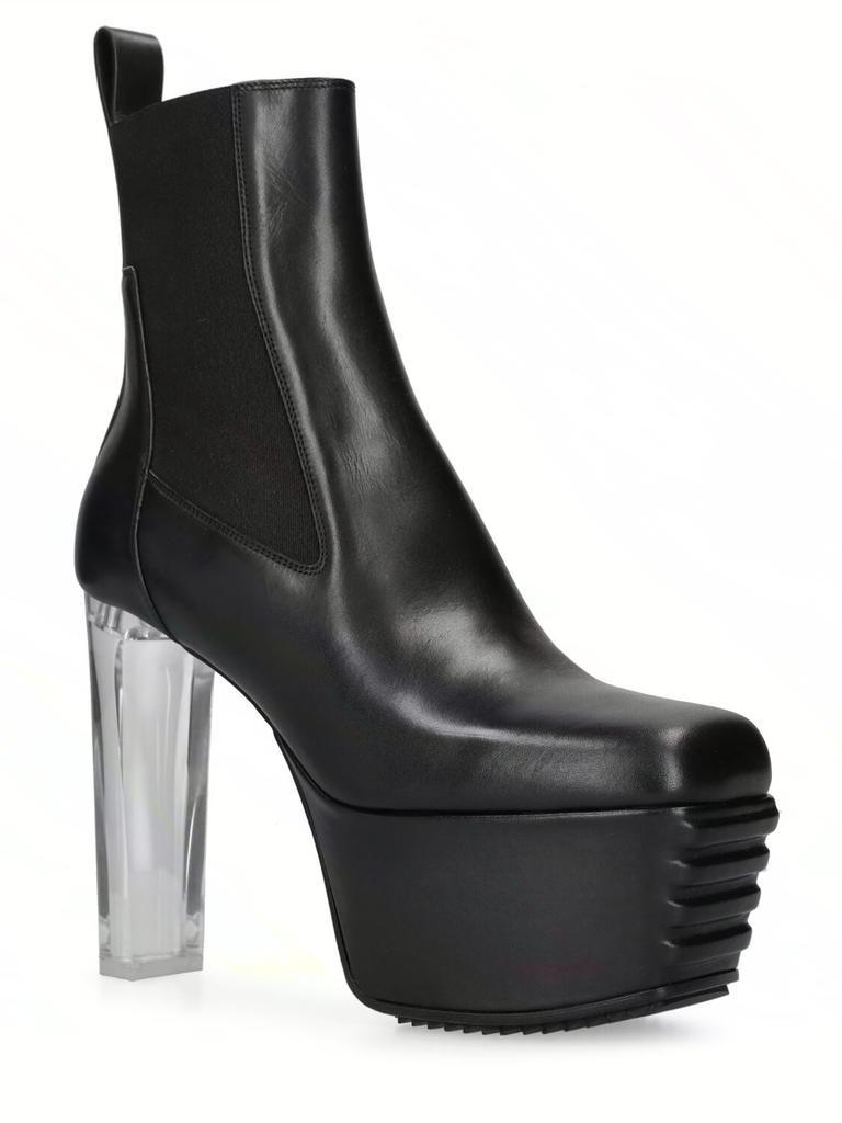 商品Rick Owens|170mm Beatle Leather Ankle Boots,价格¥14563,第2张图片详细描述