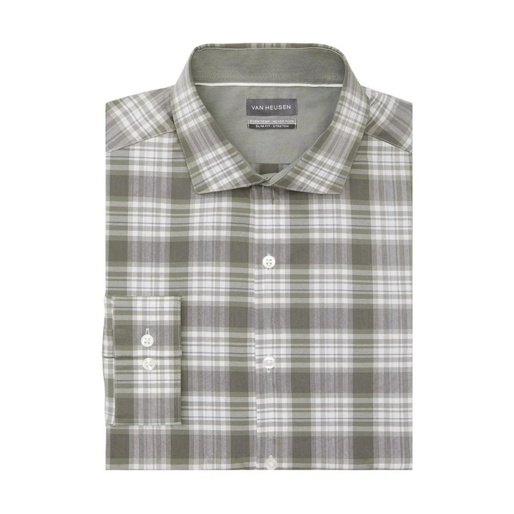 商品Van Heusen|Men's Even Temp Never Tuck Slim Fit Dress Shirt,价格¥209,第3张图片详细描述