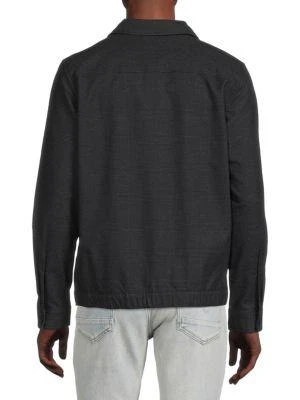 商品Barbour|Clipson Glen Plaid Zip Shacket,价格¥395,第2张图片详细描述