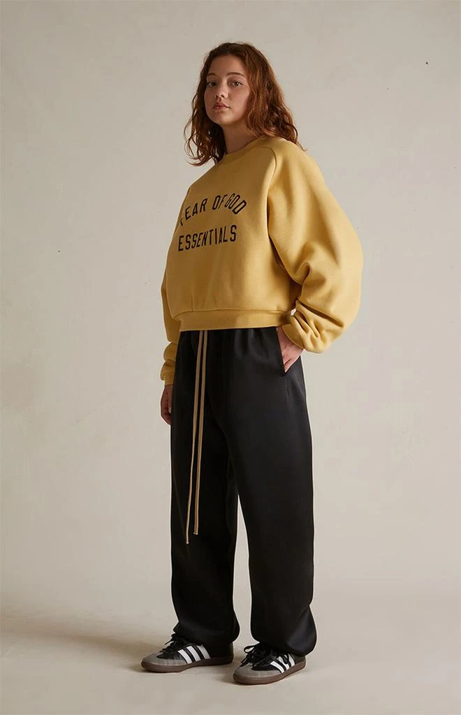 商品Essentials|Women's Black Satin Sweatpants,价格¥876,第2张图片详细描述