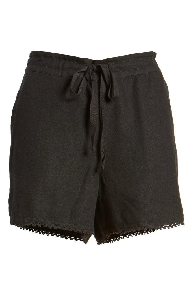 商品Caslon|Solid Linen Blend Shorts,价格¥34,第3张图片详细描述