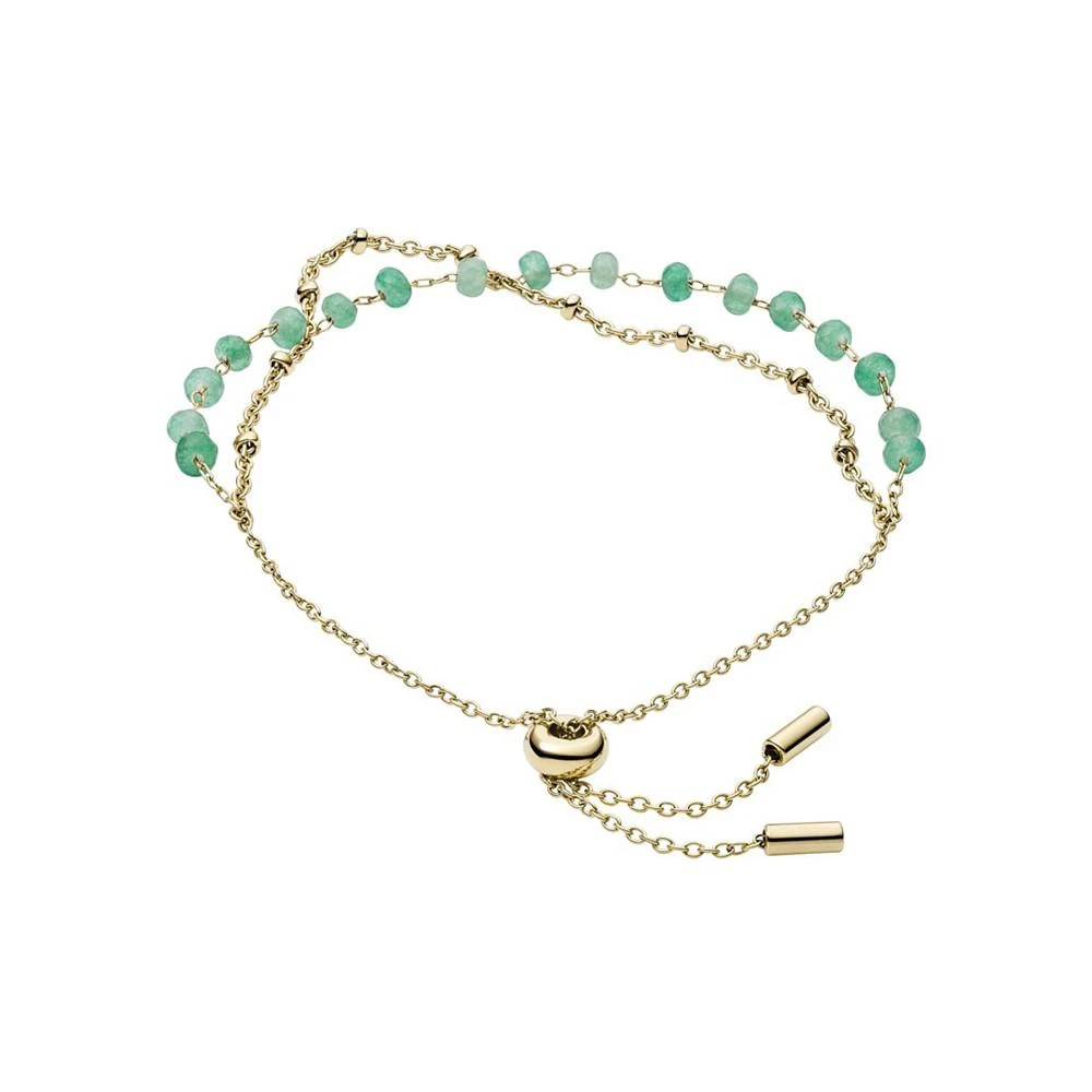 商品Fossil|Georgia Modern Meadows Jade Beaded Bracelet,价格¥337,第2张图片详细描述