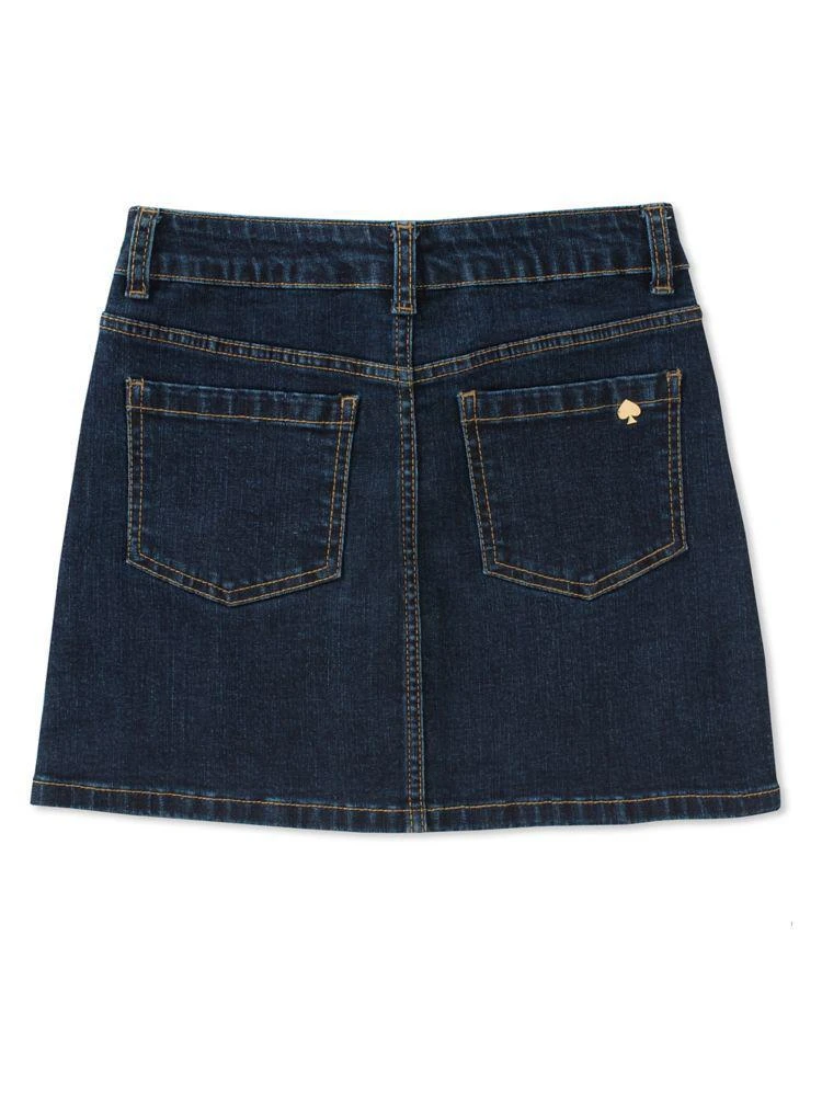 商品Kate Spade|Girl's Denim Mini Skirt,价格¥286,第3张图片详细描述