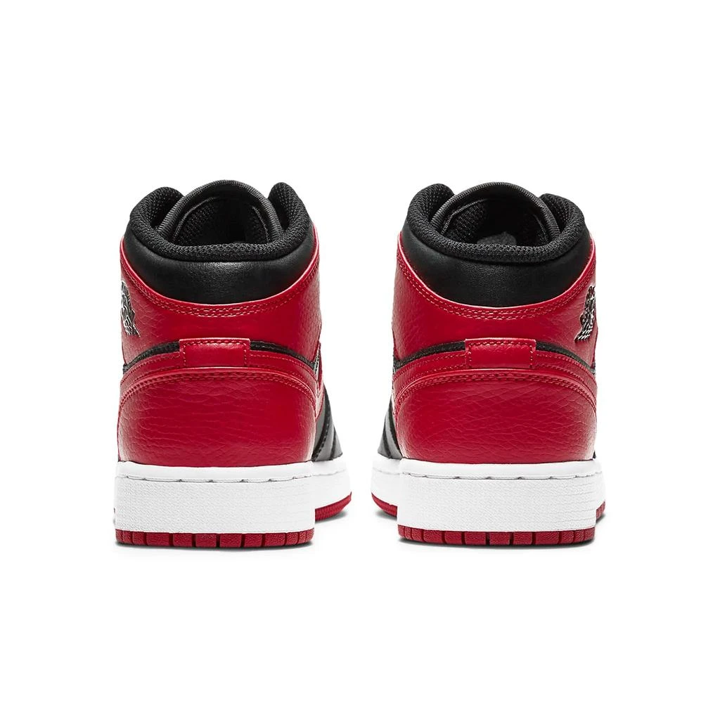 商品Jordan|Air Jordan 1 Mid Banned (GS),价格¥1443,第4张图片详细描述